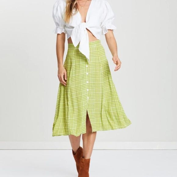 Faithfull the Brand Dresses & Skirts - NWT FAITHFULL THE BRAND High-waist Midi Skirt